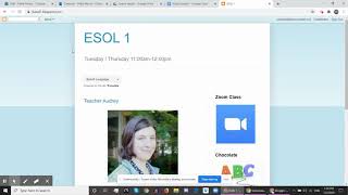 ESOL 1 Class Entry ver 2