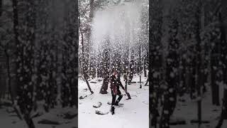 Kalam snowfall ushu forest