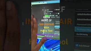 Oppo Reno2F imei repair with hydra tool