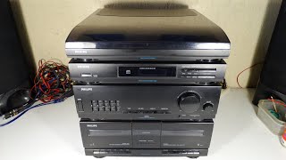 MINICOMPONENTE TURNTABLE PHILIPS AS-505 MALAYSIA 1993