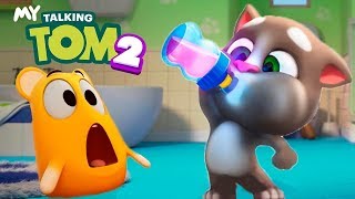 Мой Говорящий Том 2  Клубничный Смузи #41 мультик игра My Talking Tom