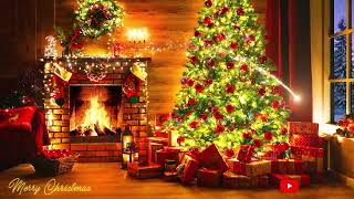 2Hours Classic Christmas Music with Fireplace 🎅🏼 Top Christmas Songs Playlist 🎄 Merry Christmas 2025