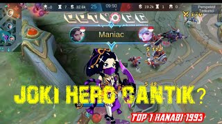 BUSEDAH COBA JOKI HERO ML RASA  FF🤣   #MOBILE_LEGEND