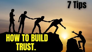 How to build Trust | #motivationalquotes  #motivationalvideo #buildingtrust  #trust  #motivation