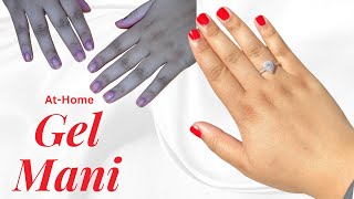 Basic Gel Manicure | At Home | Natural Nail | Classic Style