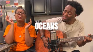 Oceans- Hillsong United *Acoustic* (King's Harmony cover)