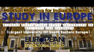 Nicolae Testemitanu State University of Medicine and Pharmacy | MBBS IN MOLDOVA | Largest University