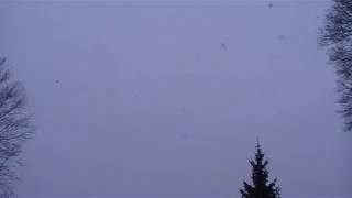 Wed Morning February 7 2018 Time Lapse Sky Clouds Connecticut Filmed South Cold Snow Rain Ice Day