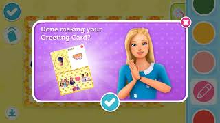 Barbie Dreamhouse Adventures - Cute Greeting Card Design for Daisy - Simulation Game