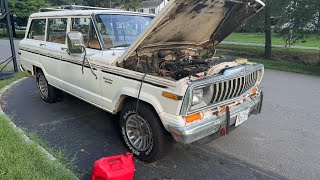 1983 Jeep SJ - fuel issue - Running off an external tank