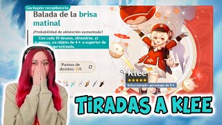 ✨🍀 TIRADAS AL NUEVO BANNER 🍀✨ VAMOS A POR KLEE 🔥🔥