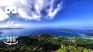 Seychelles: Mahé Island - Morne Blanc View Point 360° VR (remastered)