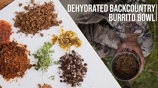 DIY Dehydrated Burrito Bowl