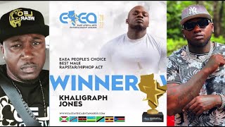 Kao Denero Advice Fans To Create Bank Cards , Khaligraph Jones Wins Best East Africa Hiphop Acts