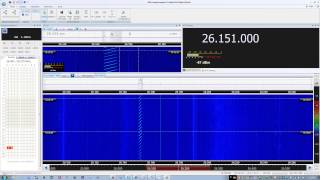 26.151 Mhz - Strange signal.