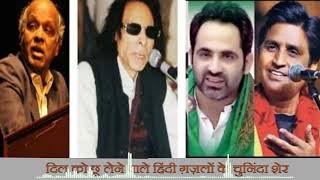 दिल को छू लेने वाले हिंदी ग़ज़लों के चुनिंदा शेर,  Mehshar Afridi,Tehzeeb hafi,Shakeel Azmi,alam s