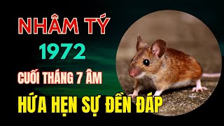 Tử vi tuổi Nhâm Tý 1972, Từ giờ đến cuối tháng 7 âm. Dẫu khó khăn nhưng hứa hẹn sự đền đáp xứng đáng