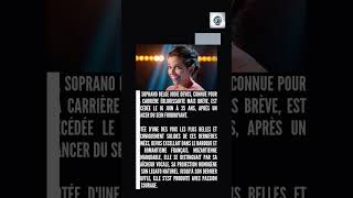 Décès de Jodie Devos : La Soprano Belge Qui a Enchanté le Monde Lyrique