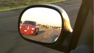 2001 Ford Lightning vs Dodge SRT 10  run 1