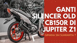 Jupiter Z1 with Old CB150R (K15), Suara, Tampilan, Detail #017