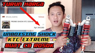 Unboxsing Shock KTC Extreme 320mm || Dapat harga murah