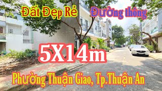 Bán Đất Thuận Giao Thuận An (2348) 5X14m Đường 12m Thông, Bao Rẻ Đẹp