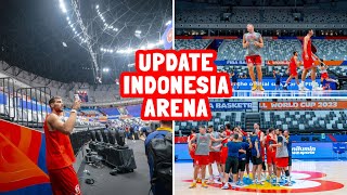 BERKELAS DUNIA! Update Indonesia Arena! SPANYOL Jajal Langsung KEMEGAHAN Venue Indonesia Arena