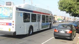 SEPTA - 2010 New Flyer DE40LFR #8436 & #8428 at Broad & Oregon