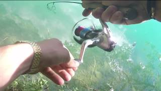 Pesca alla trota - Lago Santa Caterina Auronzo di Cadore - GoPro