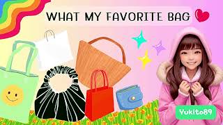 EP2 : What my fevorite bag ? I like to use these days?#mylifestyle #fevorite #bag