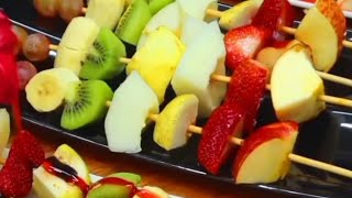 kabab style cotting fruit recipes-#Shorts