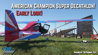 I Hate Aerobatics, but I Can't Stop Flying the American Champion Super Decathlon! Early Look Review!