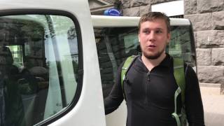 Видео отзыв о привезенном автомобиле Renault Trafic на европейской регистрации.