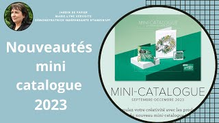 Nouveaux produits du Mini catalogue 2023 de Stampin' Up!