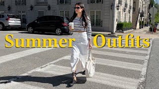 SUMMER OUTFITS | 5 Minimal Style Ideas for Every Occasion | Lemaire, Sézane, Uniqlo, Loewe, 24S Haul