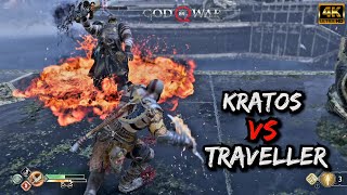 Unforgettable Showdown: Kratos' God-like Skills with Blade of Chaos in God of War 2018 PC