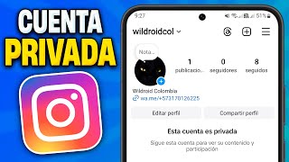 Cómo PONER tu CUENTA de INSTAGRAM en PRIVADO (2024)