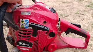 Shindaiwa 501sx chainsaw #chainsaw #αλυσοπρίονο