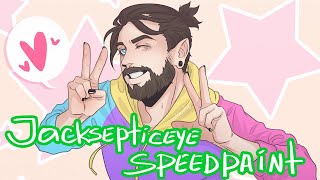 Jacksepticeye fanart - Speedpaint