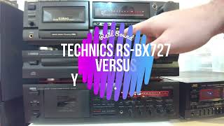 Technics RS-BX727 vs Yamaha KX-670 - Real Sound - Line out direct! With TDK MA and Maxell XL II-S