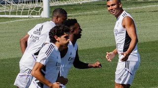 Real Madrid Training Ahead Of Their Game Vs Celta Vigo