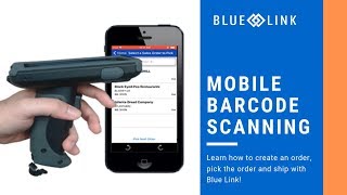 Blue Link's Mobile Scanning App - Picking Inventory [DEMO]