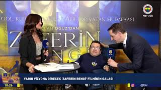 Zaferin Rengi Filminin Galasındaki Röportajım