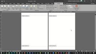 CARA EDIT HEADER DAN FOOTER YANG BERBEZA BAGI SETIAP MUKA SURAT DI MICROSOFT WORD