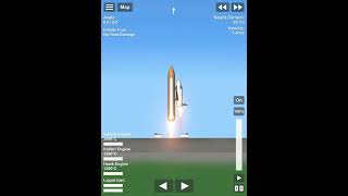 Launching a space shuttle  [SFS]  #shorts