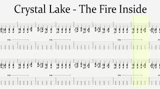 【TAB】Crystal Lake - The Fire Inside