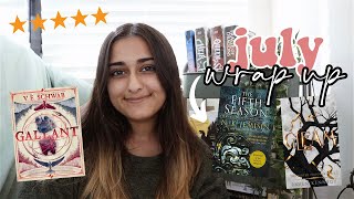 JULY 2022 WRAP UP \\ let's (finally) talk about all the books i read for Quest-A-Thon!!