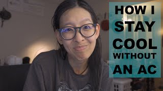 HOW I STAY COOL WITHOUT AC | ANU Graduate House ft. Australia Summer