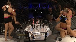 Estrela do UFC Mackenzie Dern vs. Mandy Polk | Luta COMPLETA | LFA 24