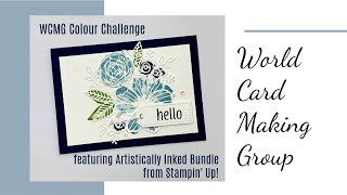 World Card Making Group December Colour Challenge